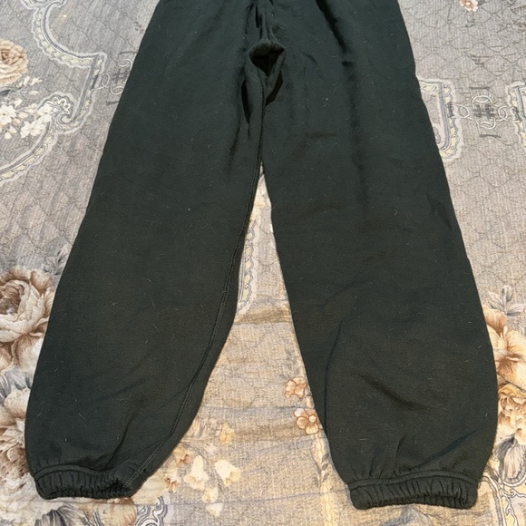 SKIMS LIMITED EDITION SPRUCE COTTON FLEECE PANTS - Picture 6 of 7